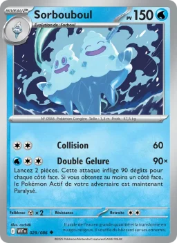 Carte Pokemon Sorbouboul #029