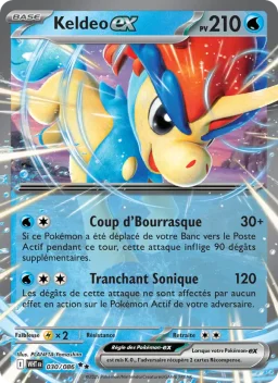 Carte Pokemon Keldeo-ex #030