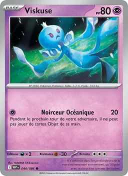 Carte Pokemon Viskuse #044