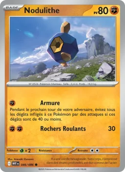 Carte Pokemon Nodulithe #046