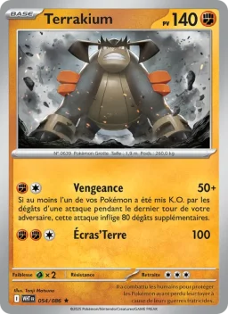 Carte Pokemon Terrakium #054