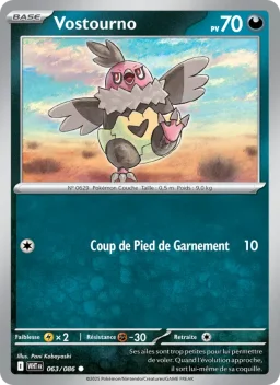 Carte Pokemon Vostourno #063
