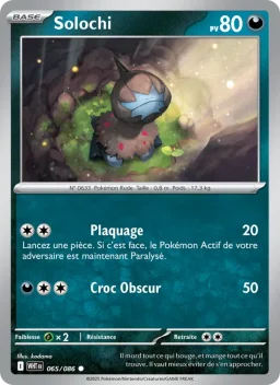 Carte Pokemon Solochi #065