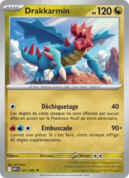 Carte Pokemon Drakkarmin #071
