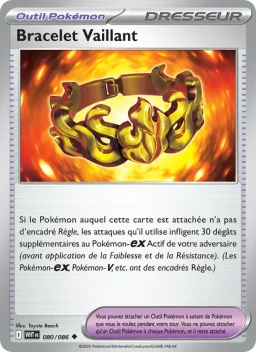 Carte Pokemon Bracelet Vaillant #080