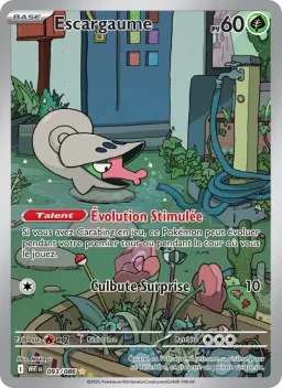 Carte Pokemon Escargaume #093