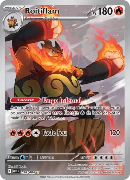 Carte Pokemon Roitiflam #098