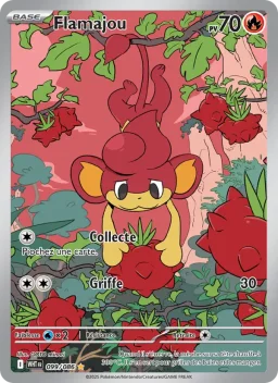 Carte Pokemon Flamajou #099