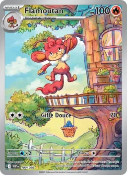 Carte Pokemon Flamoutan #100