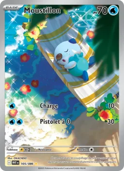 Carte Pokemon Moustillon #105