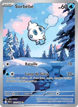 Carte Pokemon Sorbébé #111