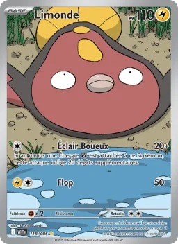 Carte Pokemon Limonde #118