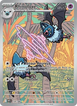Carte Pokemon Rhinolove #120