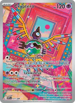 Carte Pokemon Cryptéro #121