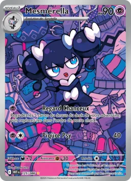 Carte Pokemon Mesmérella #125