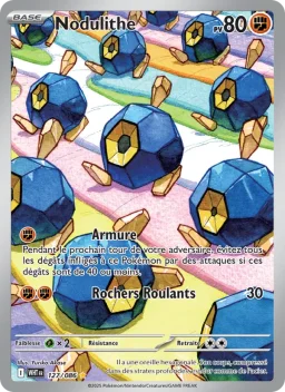 Carte Pokemon Nodulithe #127