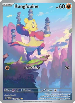 Carte Pokemon Kungfouine #133