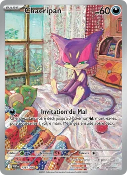 Carte Pokemon Chacripan #136