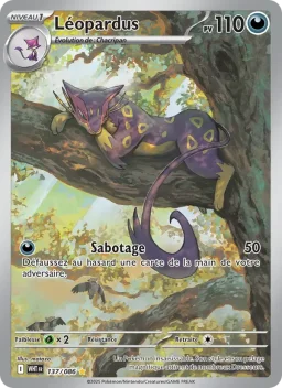 Carte Pokemon Léopardus #137