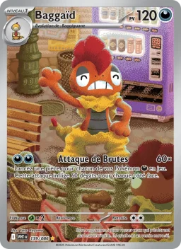 Carte Pokemon Baggaïd #139