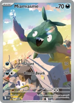 Carte Pokemon Miamiasme #140