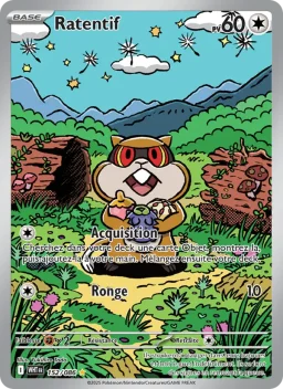 Carte Pokemon Ratentif #152