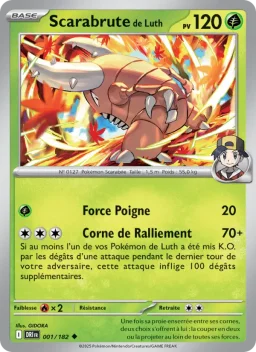 Carte Pokemon Scarabrute de Luth #001