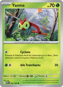 Carte Pokemon Yanma #002