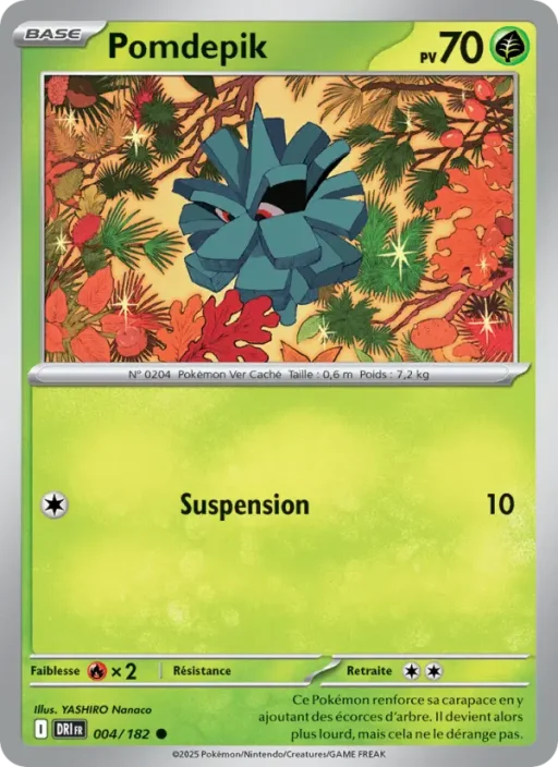 Carte Pokémon Pomdepik 004/182 Commune Rivalités Destinées