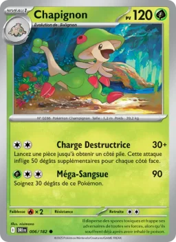 Carte Pokemon Chapignon #006