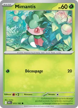 Carte Pokemon Mimantis #013
