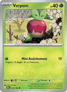 Carte Pokemon Verpom #016