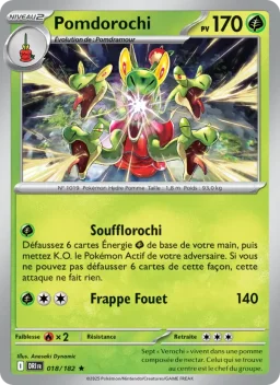 Carte Pokemon Pomdorochi #018
