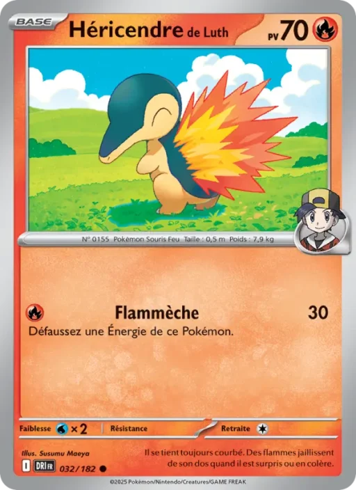 Carte Pokémon Héricendre de Luth 032/182 Commune Rivalités Destinées
