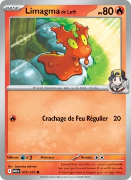 Carte Pokemon Limagma de Luth #035