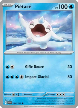 Carte Pokemon Piétacé #064
