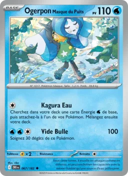Carte Pokemon Ogerpon Masque du Puits #067