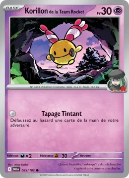 Carte Pokemon Korillon de la Team Rocket #085