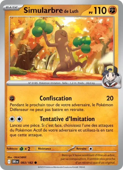 Carte Pokémon Simularbre de Luth 093/182 Commune Rivalités Destinées