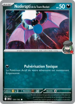 Carte Pokemon Nosferapti de la Team Rocket #120