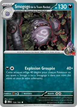 Carte Pokemon Smogogo de la Team Rocket #126