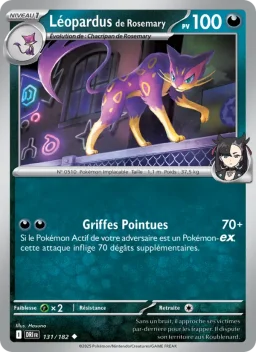 Carte Pokemon Léopardus de Rosemary #131
