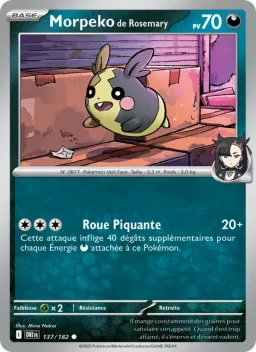 Carte Pokemon Morpeko de Rosemary #137