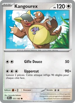Carte Pokemon Kangourex #151