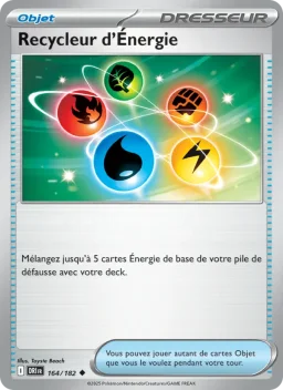 Carte Pokemon Recycleur d'Énergie #164