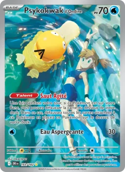 Carte Pokemon Psykokwak d'Ondine #193