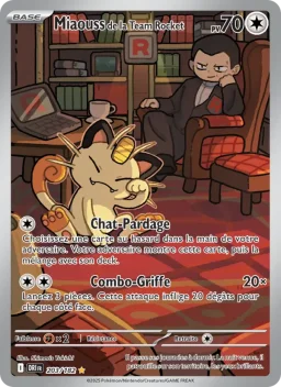 Carte Pokemon Miaouss de la Team Rocket #203