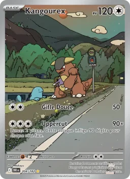 Carte Pokemon Kangourex #204