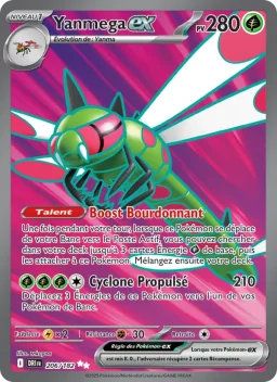 Carte Pokemon Yanmega-ex #206