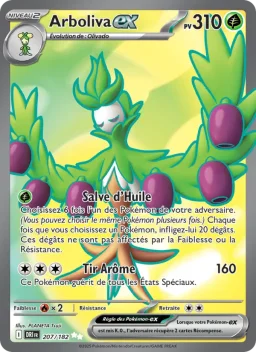 Carte Pokemon Arboliva-ex #207